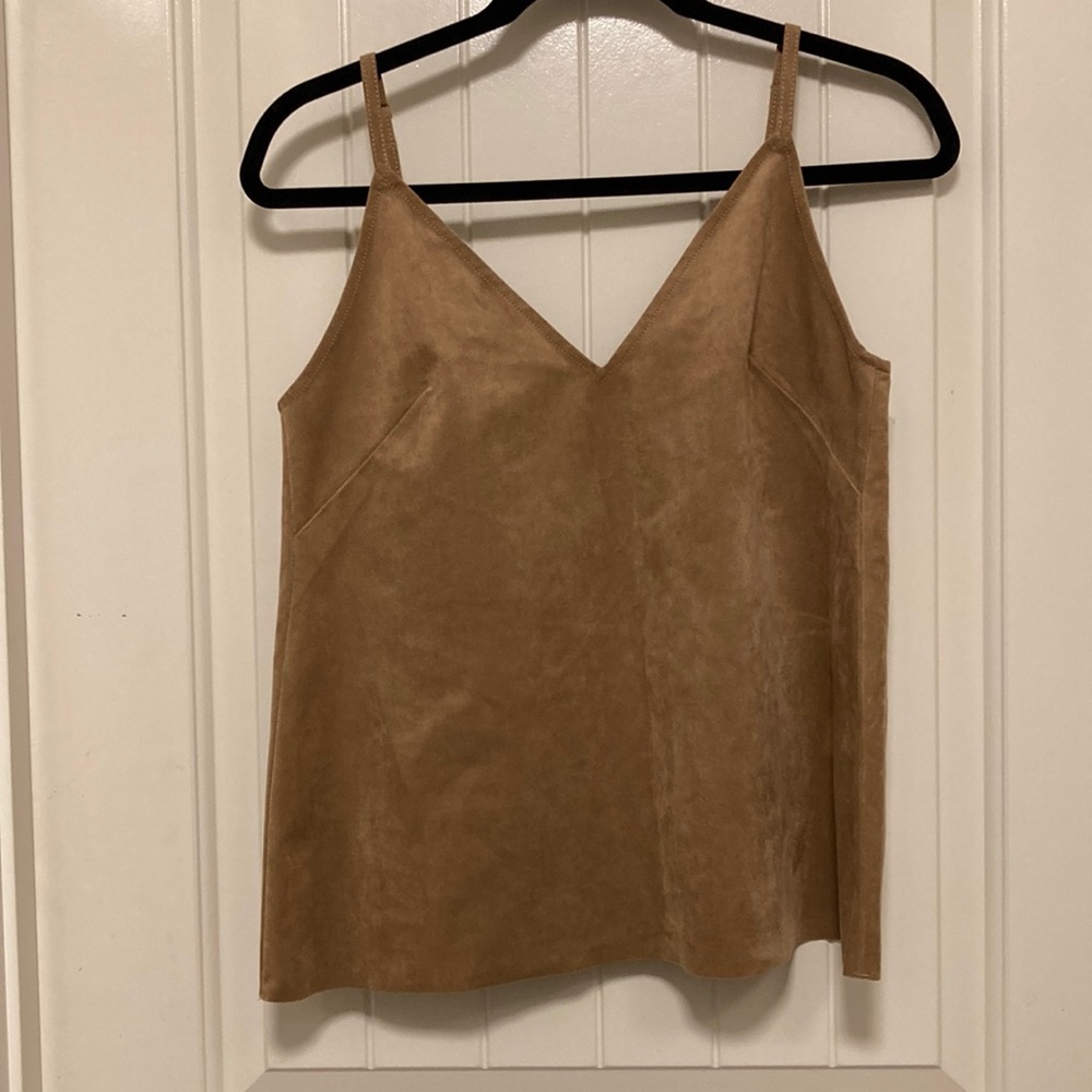 Wilfred Free faux suede camisole